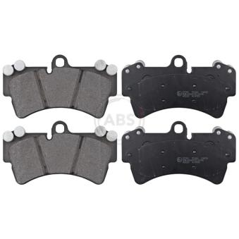 Jeu de 4 plaquettes de frein avant A.B.S. [37391]