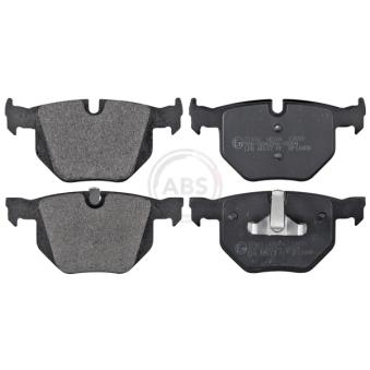 Jeu de 4 plaquettes de frein arrière A.B.S. 37410 pour BMW Série 3 325 i - 211cv