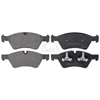 Jeu de 4 plaquettes de frein avant A.B.S. 37507 pour MERCEDES-BENZ CLASSE GL GL 500 - 388cv