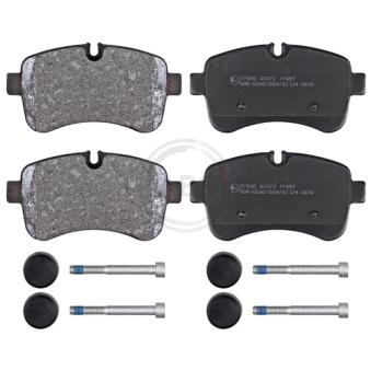 Jeu de 4 plaquettes de frein arrière A.B.S. [37630]