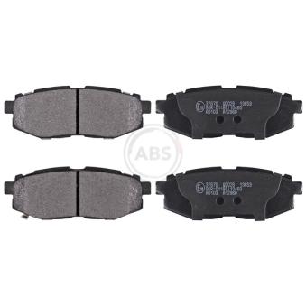 Jeu de 4 plaquettes de frein arrière A.B.S. [37670]