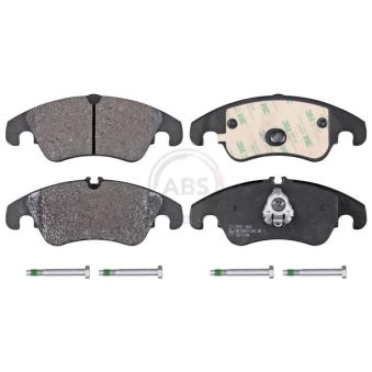 Jeu de 4 plaquettes de frein avant A.B.S. OEM 1721654