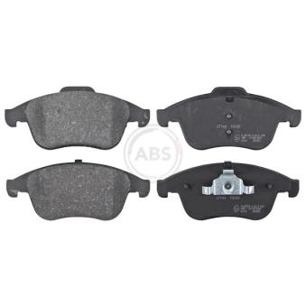 Jeu de 4 plaquettes de frein avant A.B.S. 37744 pour FORD KUGA 1.6 E85 - 110cv