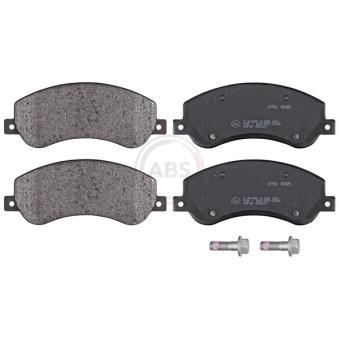 Jeu de 4 plaquettes de frein avant A.B.S. OEM 2H0698151A