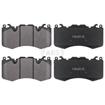 Jeu de 4 plaquettes de frein avant A.B.S. 37801 pour LAND ROVER DEFENDER 2.0 P300 Si4 4x4 - 300cv