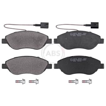 Jeu de 4 plaquettes de frein avant A.B.S. OEM 77365808