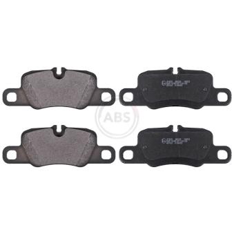 Jeu de 4 plaquettes de frein arrière A.B.S. 37820 pour PORSCHE PANAMERA 2.9 4S - 440cv