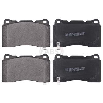 Jeu de 4 plaquettes de frein avant A.B.S. OEM 410603307R