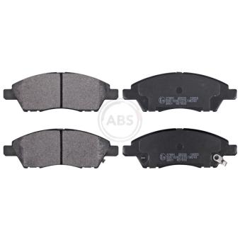 Jeu de 4 plaquettes de frein avant A.B.S. 37891 pour MAZDA 6 1.6 - 110cv