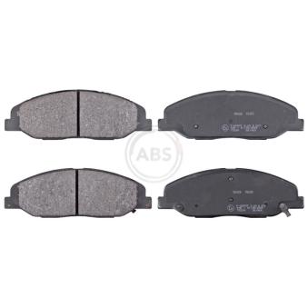 Jeu de 4 plaquettes de frein avant A.B.S. 38426 pour CADILLAC CTS 3.6 AWD - 311cv