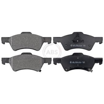 Jeu de 4 plaquettes de frein avant A.B.S. [38857]