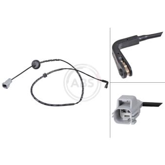 Contact d'avertissement, usure des plaquettes de frein A.B.S. [39421]