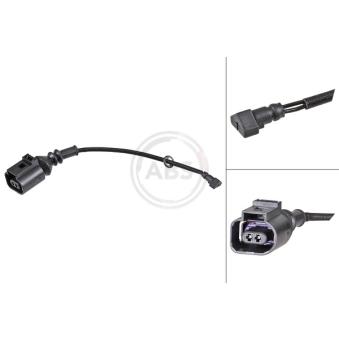 Contact d'avertissement, usure des plaquettes de frein A.B.S. 39425 pour VOLKSWAGEN MULTIVAN 2.0 TSI - 150cv