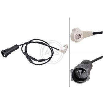 Contact d'avertissement, usure des plaquettes de frein A.B.S. 39520 pour OPEL OMEGA 3.0 - 177cv