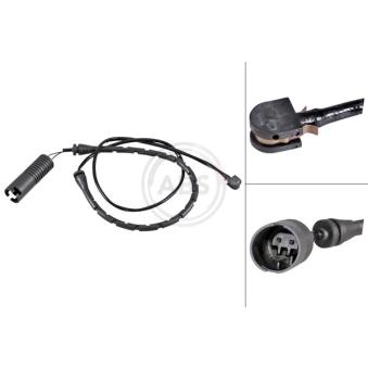 Contact d'avertissement, usure des plaquettes de frein A.B.S. 39529 pour BMW Z3 M 3.2 - 321cv