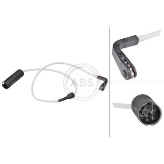 Contact d'avertissement, usure des plaquettes de frein A.B.S. [39534]