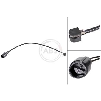 Contact d'avertissement, usure des plaquettes de frein A.B.S. 39564 pour BMW Série 5 525 i X - 192cv