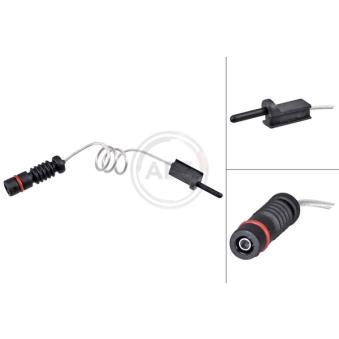 Contact d'avertissement, usure des plaquettes de frein A.B.S. [39565]