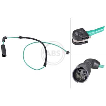 Contact d'avertissement, usure des plaquettes de frein A.B.S. 39587 pour BMW Série 3 330 Ci - 231cv