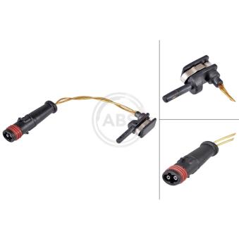 Contact d'avertissement, usure des plaquettes de frein A.B.S. 39590 pour ALFA ROMEO 147 E 300 CDI - 231cv