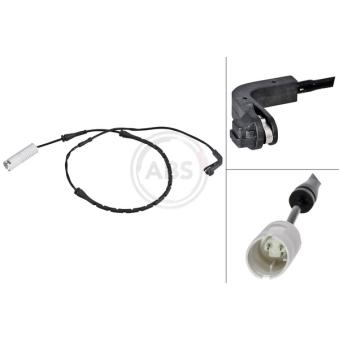 Contact d'avertissement, usure des plaquettes de frein A.B.S. [39608]