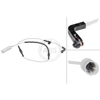 Contact d'avertissement, usure des plaquettes de frein A.B.S. [39609]