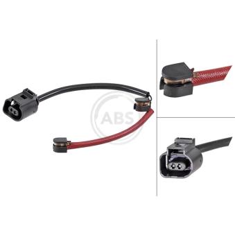 Contact d'avertissement, usure des plaquettes de frein A.B.S. [39615]