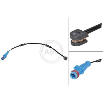 Contact d'avertissement, usure des plaquettes de frein A.B.S. 39619 pour OPEL ASTRA 1.7 CDTI - 110cv