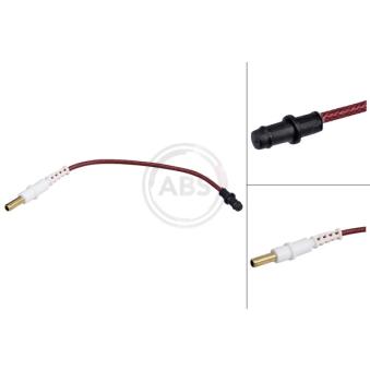 Contact d'avertissement, usure des plaquettes de frein A.B.S. [39633]