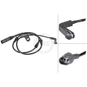 Contact d'avertissement, usure des plaquettes de frein A.B.S. 39640 pour MINI MINI 3.0d - 235cv