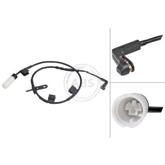 Contact d'avertissement, usure des plaquettes de frein A.B.S. 39645 pour MINI MINI Cooper S - 174cv