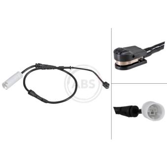 Contact d'avertissement, usure des plaquettes de frein A.B.S. [39689]