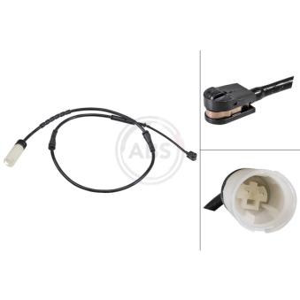 Contact d'avertissement, usure des plaquettes de frein A.B.S. [39698]