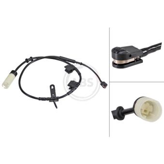 Contact d'avertissement, usure des plaquettes de frein A.B.S. 39700 pour MERCEDES-BENZ CLASSE E One - 95cv