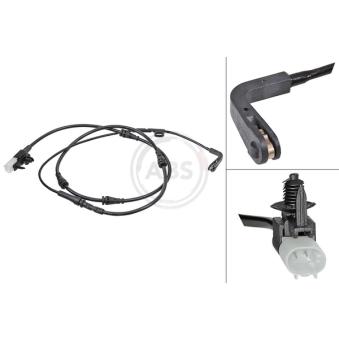 Contact d'avertissement, usure des plaquettes de frein A.B.S. [39783]