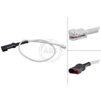 Contact d'avertissement, usure des plaquettes de frein A.B.S. 39798 pour FORD TRANSIT 2.0 TDCi 4x4 - 170cv