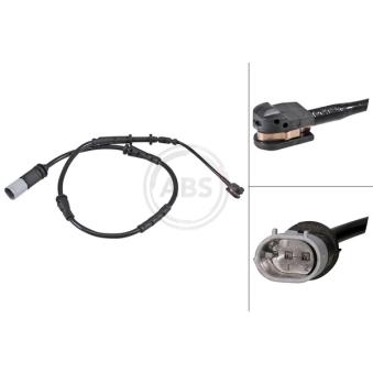 Contact d'avertissement, usure des plaquettes de frein A.B.S. [39905]