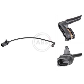 Contact d'avertissement, usure des plaquettes de frein A.B.S. [39914]