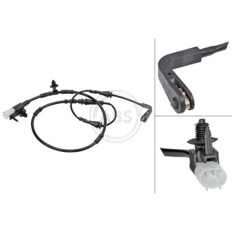 Contact d'avertissement, usure des plaquettes de frein A.B.S. 39918 pour JAGUAR XF 2.0 D - 241cv