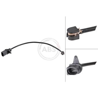 Contact d'avertissement, usure des plaquettes de frein A.B.S. 39935 pour PORSCHE MACAN 3.0 GTS - 360cv