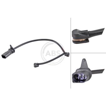 Contact d'avertissement, usure des plaquettes de frein A.B.S. 39950 pour BMW Série 3 3.0 TDI - 211cv