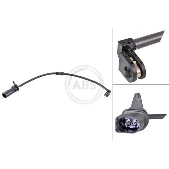 Contact d'avertissement, usure des plaquettes de frein A.B.S. 39953 pour AUDI A7 2.0 TFSI - 252cv