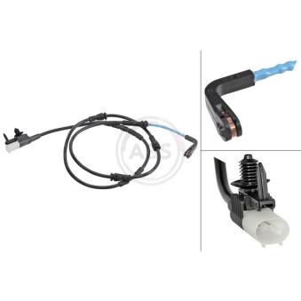 Contact d'avertissement, usure des plaquettes de frein A.B.S. [39977]