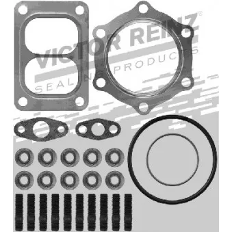 Kit de montage, turbo VICTOR REINZ 04-10077-01 pour MERCEDES-BENZ ACTROS 24,372 FNLS,24,372 FVLS - 370cv