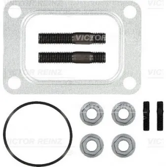 Kit de montage, turbo VICTOR REINZ 04-10122-01 pour IVECO TRAKKER AD 410T44 B, AT 410T44 B - 440cv