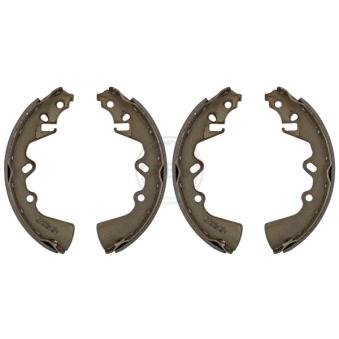 Jeu de mâchoires de frein A.B.S. 8523 pour MAZDA RX Wankel - 105cv