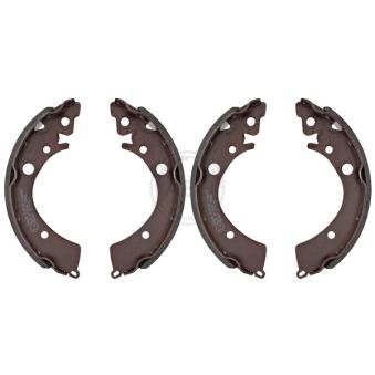 Jeu de mâchoires de frein A.B.S. 8589 pour HONDA CIVIC 1.6 - 110cv