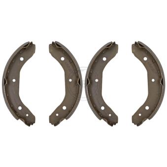 Jeu de mâchoires de frein A.B.S. 8636 pour ALFA ROMEO 145 2.5 D4d - 88cv