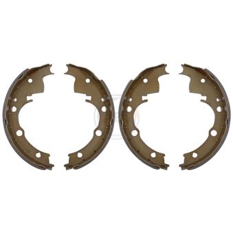 Jeu de mâchoires de frein A.B.S. 8714 pour IVECO DAILY 30-8 75cv