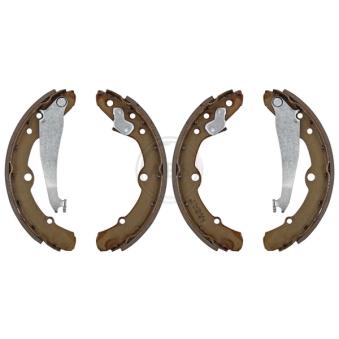 Jeu de mâchoires de frein A.B.S. 8773 pour AUDI 100 1.9 - 100cv